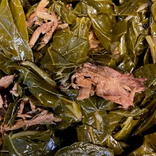 Braised Collard Greens.